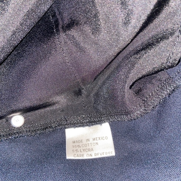 St. John Sport By Marie Gray Sz 8 Black High-Waisted Straight Leg Trousers - Picture 6 of 7